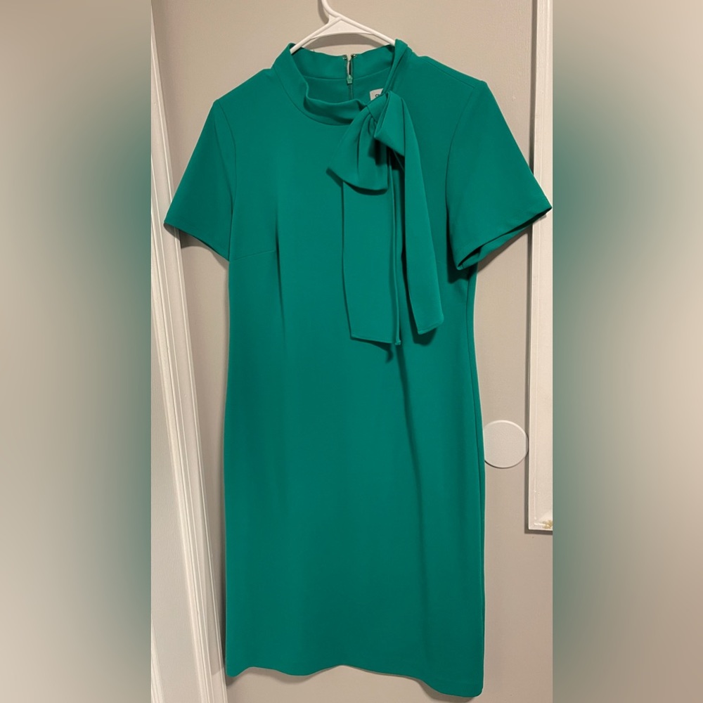 Rich green dress